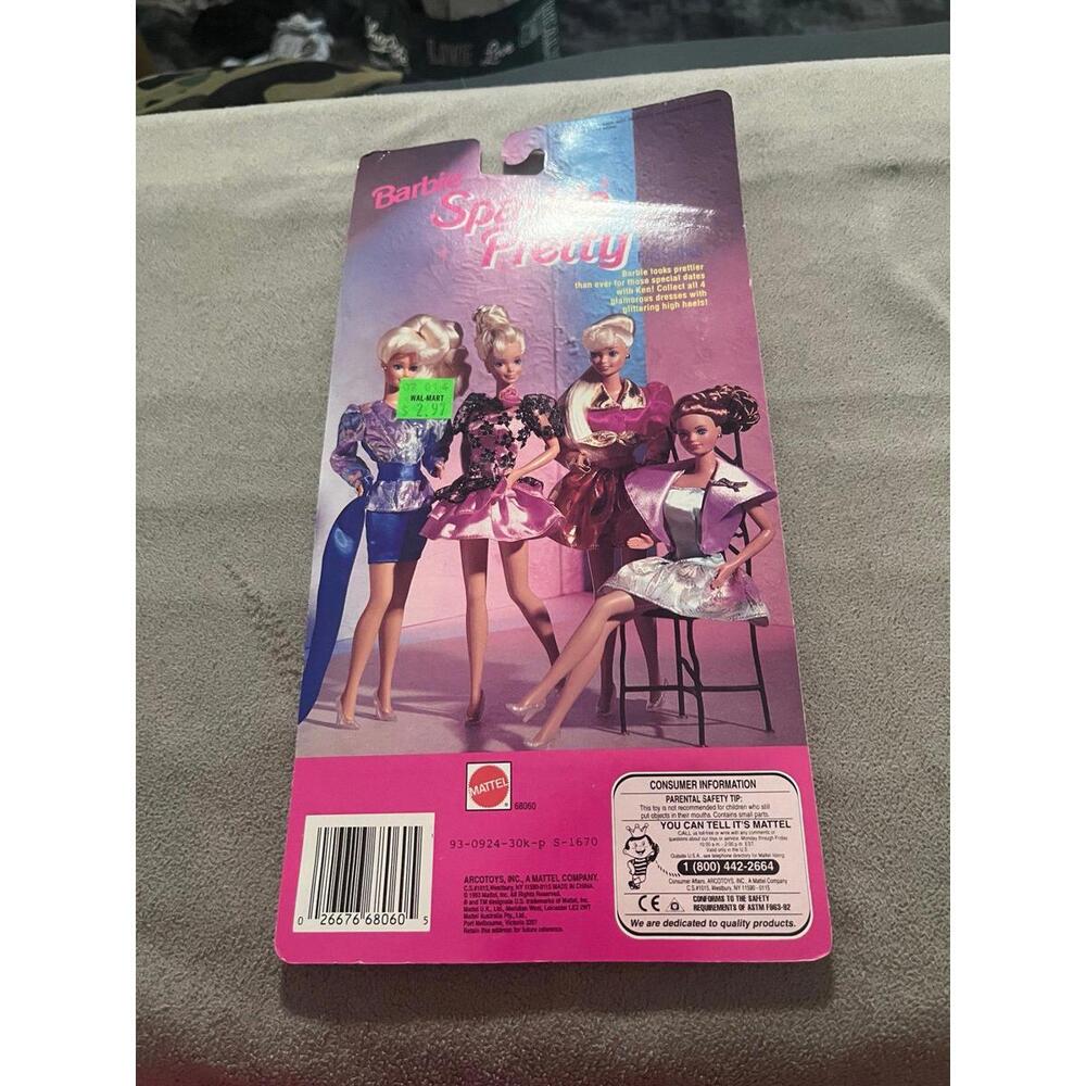 Vintage Barbie Sparkle Pretty Easy To Dress Fashions Mattel 68060 New - Picture 6 of 6